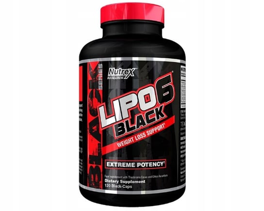 Suplement diety, Nutrex Lipo-6 Black 120 kapsułek Nutrex