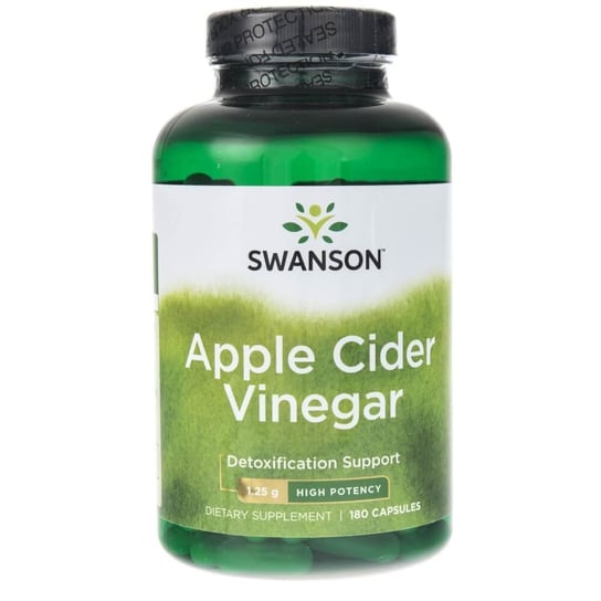 Suplement diety, Ocet jabłkowy Apple Cider Vinegar SWANSON 625 mg, 180 kapsułek Swanson