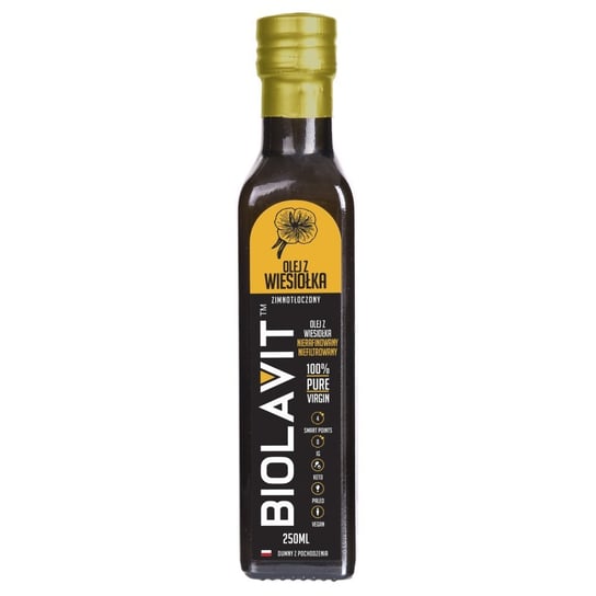 Suplement diety, Olej z wiesiołka zimnotłoczony BIOLAVIT, 250 ml Bilovit
