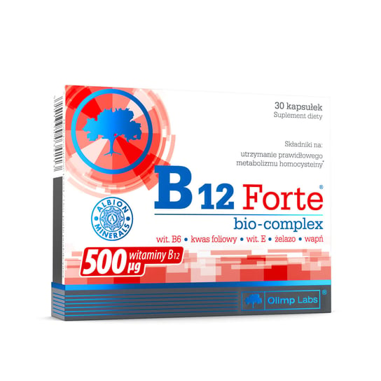 Suplement diety, Olimp B12 Forte Bio-Complex® - 30 Kapsułek Olimp Labs