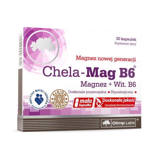 Suplement diety, Olimp Chela-Mag B6® - 30 Kapsułek Olimp Labs