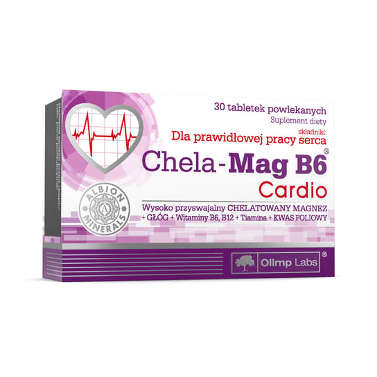 Suplement diety, Olimp Chela-Mag B6® Cardio - 30 Tabletek Olimp Labs