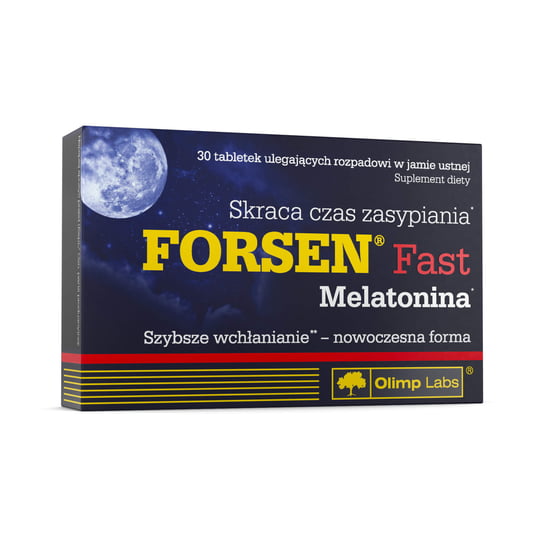 Suplement diety, Olimp Forsen® Fast Melatonina - 30 Tabletek Olimp Labs