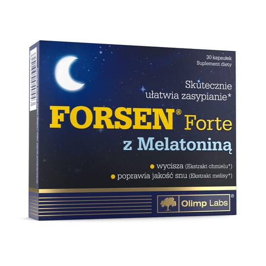 Suplement diety, Olimp Forsen® Forte z Melatoniną - 30 Kapsułek Olimp Labs