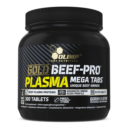 Suplement diety, Olimp Gold Beef-Pro® Plasma Mega Tabs® - 300 Tabletek Olimp