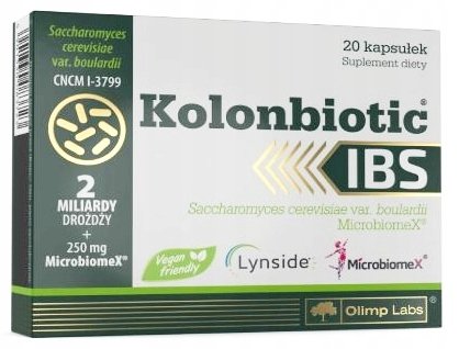Suplement diety, Olimp, Kolonbiotic IBS probiotyk jelita, 20 kaps. Olimp