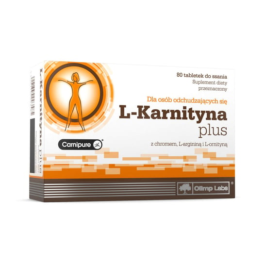 Suplement diety, Olimp L-Karnityna Plus - 80 Tabletek Olimp Labs