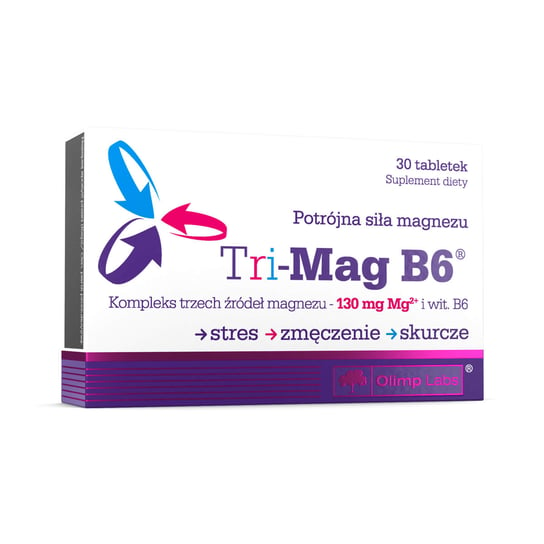 Suplement diety, Olimp Tri-Mag B6 - 30 Tabletek Olimp Labs