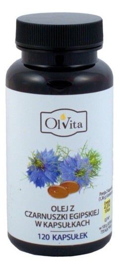 Suplement diety, Olvita, olej z Czarnuszki Egipskiej, 120 kapsułek Olvita