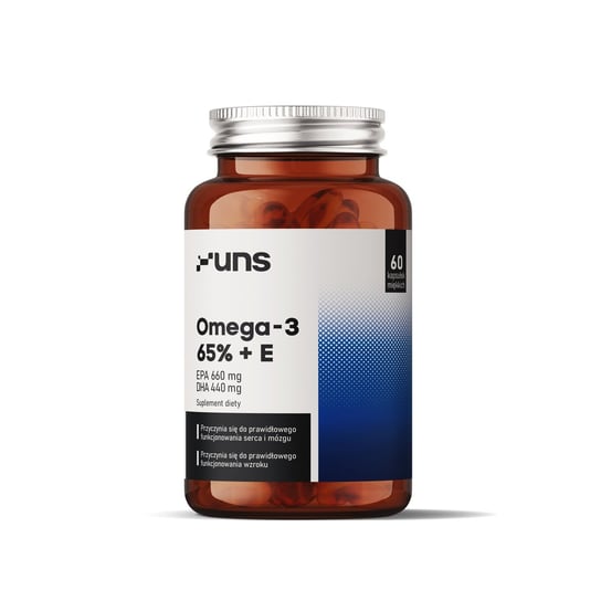 Suplement diety, Omega 3 65% + E Uns