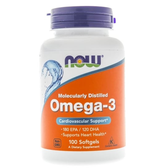 Suplement diety Omega-3 NOW FOODS, 100 kapsułek Now Foods