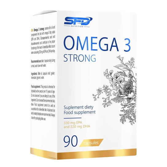 Suplement diety, Omega 3 Strong 90kaps - SFD SFD