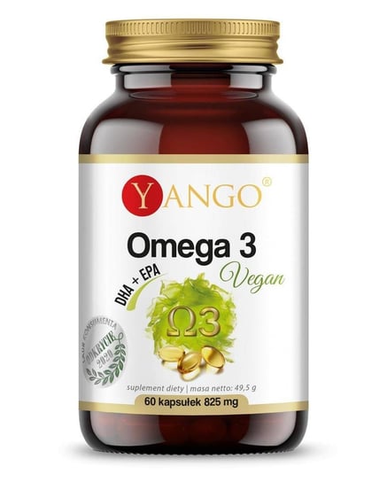 Suplement diety, Omega 3 Vegan (60 kaps.) Yango