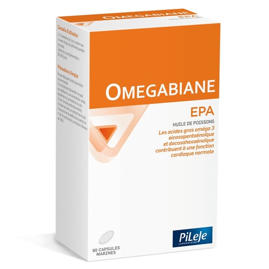 Suplement diety, Omegabiane EPA, 80 kapsułek Pileje