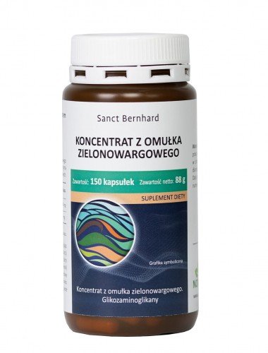 Suplement diety, Omułek zielonowargowy - koncentrat (150 kaps.) Physalis