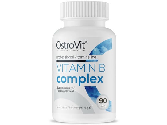 Suplement diety, OostroVit, Vitamin B Complex, 90 tabletek OstroVit
