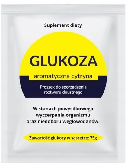 Suplement diety, Organic Pharma, Glukoza Aromatyczna Cytryna, 75g Organic Pharma