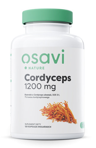 Suplement diety, Osavi, Cordyceps 1200 mg 120 szt. Inna marka