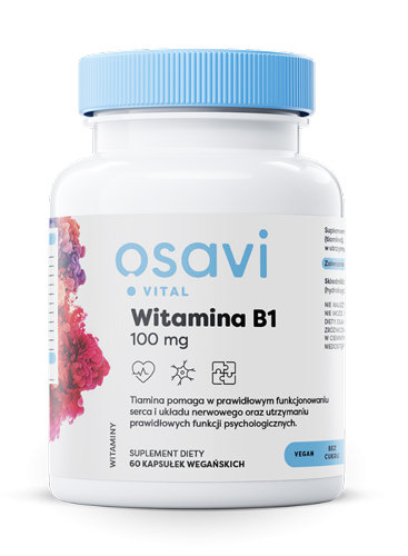 Suplement diety, Osavi, Witamina b1 100 mg 60 szt. Osavi