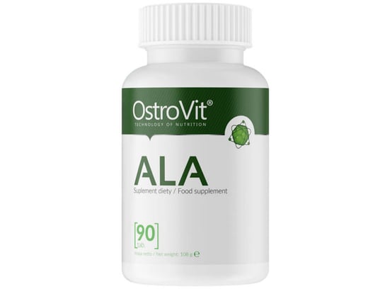 Suplement diety, OSTROVIT, ALA, 90 tabletek OstroVit