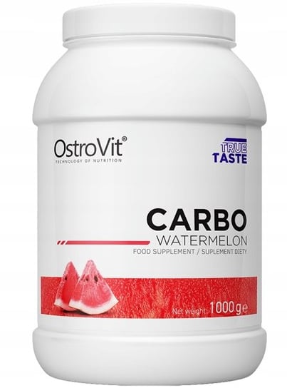 Suplement diety, Ostrovit, Carbo Watermelon, Energia Regeneracja, 1000g OstroVit