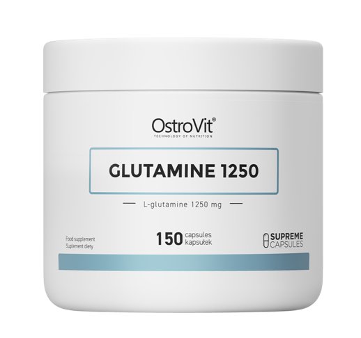 Suplement diety, OstroVit, Glutamina 1250 mg, 150 kaps. OstroVit