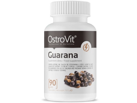 Suplement diety, OstroVit, Guarana, 90 tabletek OstroVit