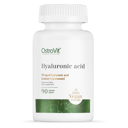 Suplement diety, OstroVit Hyaluronic Acid 90 tabs KWAS HIALURONOWY OstroVit