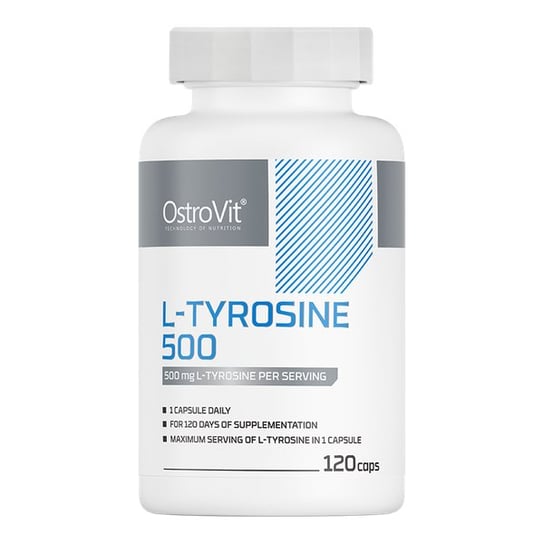 Suplement diety, OstroVit, L-Tyrozyna 500 mg, 120 kaps. Inna marka