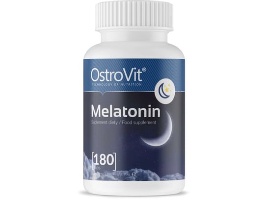 Suplement diety, OSTROVIT, Melatonin, 180 tabletek OstroVit