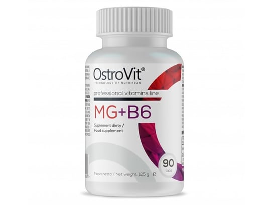 Suplement diety, OSTROVIT, Mg + B6, 90 tabletek OstroVit