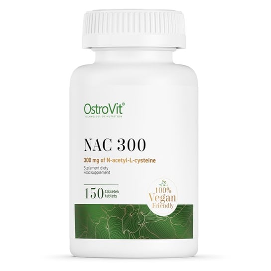 Suplement diety, OstroVit NAC 300 mg 150 tabs N-acetylo-L-cysteina OstroVit