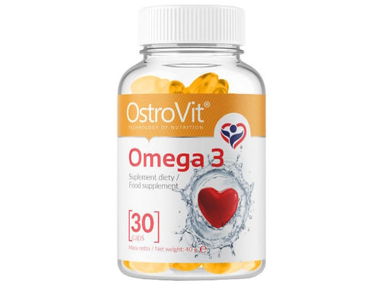 Suplement diety, OSTROVIT, Omega 3, 30 tabletek OstroVit