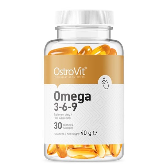 Suplement diety, OstroVit Omega 3-6-9 30 caps KWASY TŁUSZCZOWE OstroVit