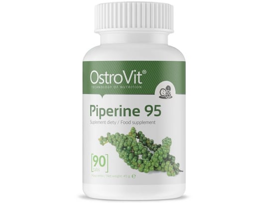 Suplement diety, OstroVit, Piperine 95, 90 tabletek OstroVit