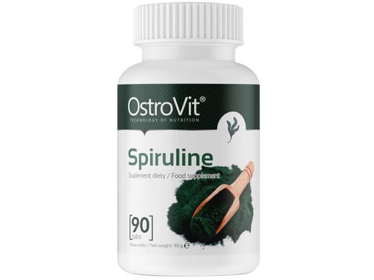 Suplement diety, OSTROVIT, Spiruline, 90 tabletek OstroVit