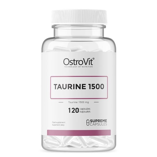 Suplement diety, OstroVit Taurine 1500 mg 120 caps TAURYNA AMINO OstroVit