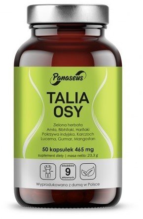 Suplement diety, Panaseus Talia osy 50 kapsułek Yango