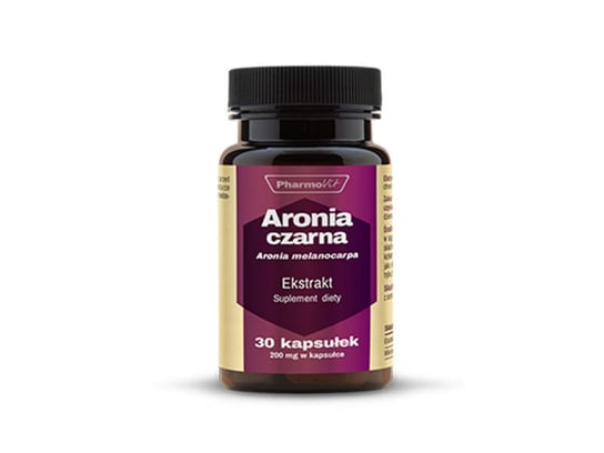 Suplement diety, PHARMOVIT, Aronia 20:1 200 mg, 30 kapsułek Pharmovit