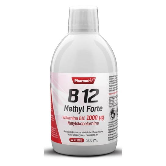 Suplement diety, Pharmovit B12 Methyl Forte płyn 500 ml Pharmovit