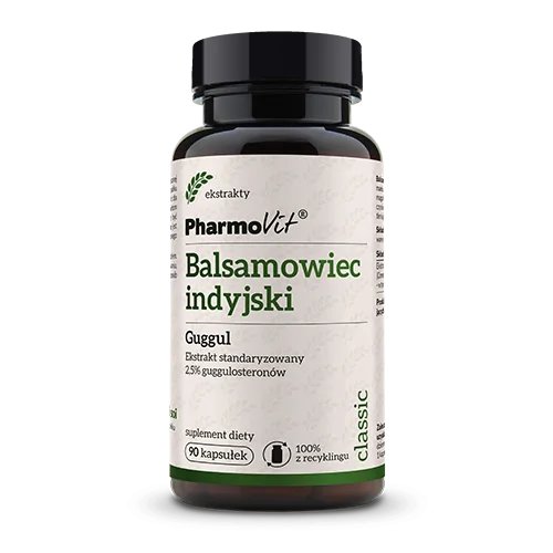 Suplement diety, Pharmovit, Balsamowiec indyjski (Guggul) - 90 kaps. Pharmovit
