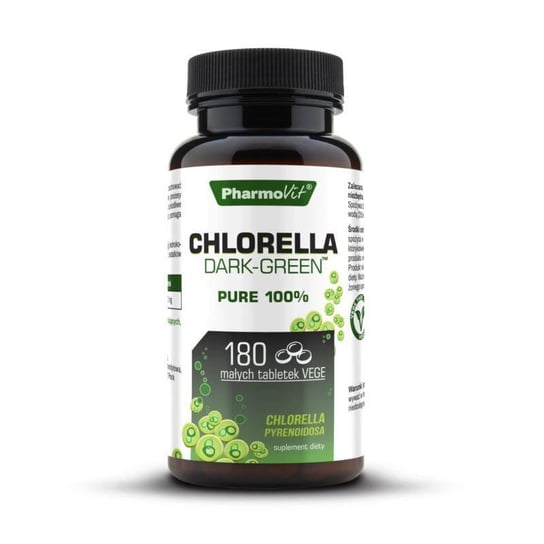 Suplement diety, Pharmovit Chlorella Dark Green 180 tabletki Pharmovit
