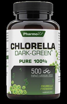 Suplement diety, Pharmovit Chlorella Dark-Green 500 tabletek Pharmovit