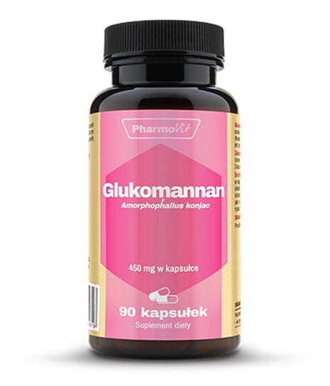 Suplement diety, Pharmovit Glukomannan, suplement diety, 90 kapsułek Inna marka