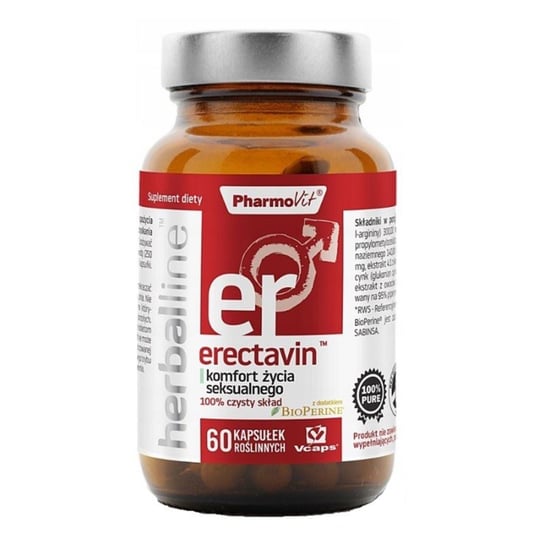 Suplement diety, Pharmovit Herballine Erectavin 60 kap Pharmovit