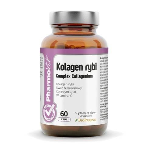 Suplement diety, PHARMOVIT Kolagen rybi Complex Collagenium, 60 kapsułek Pharmovit