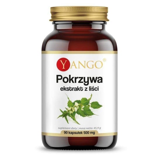 Suplement diety, Pokrzywa - ekstrakt z liści 20:1 (90 kaps.) Yango