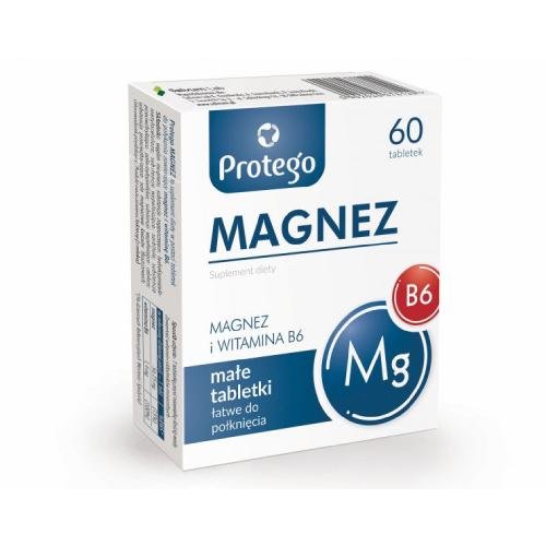 Suplement diety, Protego, Magnez B6, 60 tabl. Protego