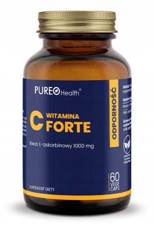 Suplement diety, Pureo Health, Witamina C Forte 1000 Mg, 60 Kaps. Pureo