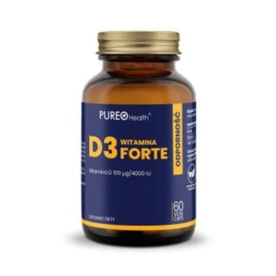 Suplement diety, Pureo Health Witamina D3 Forte, kapsułki, 60 szt. Pureo Health